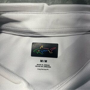 Greg Norman gray Polo Shirt